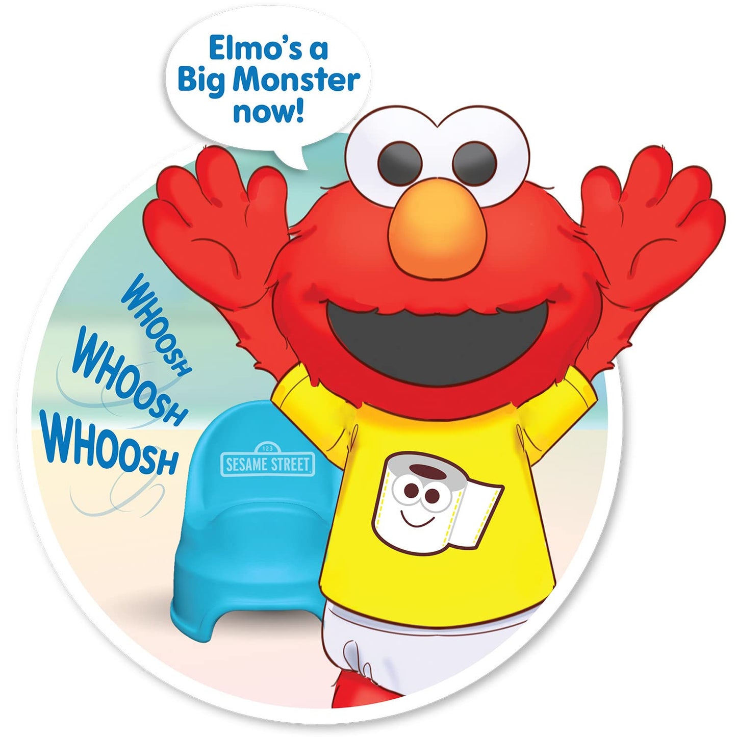 Just Play Elmo Potty Training Plush Toy
