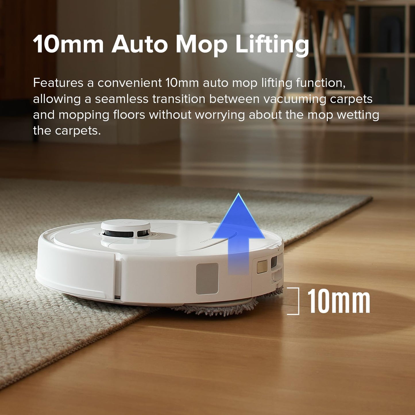 Roborock S Robot Vacuum and Mop with Self-Drying