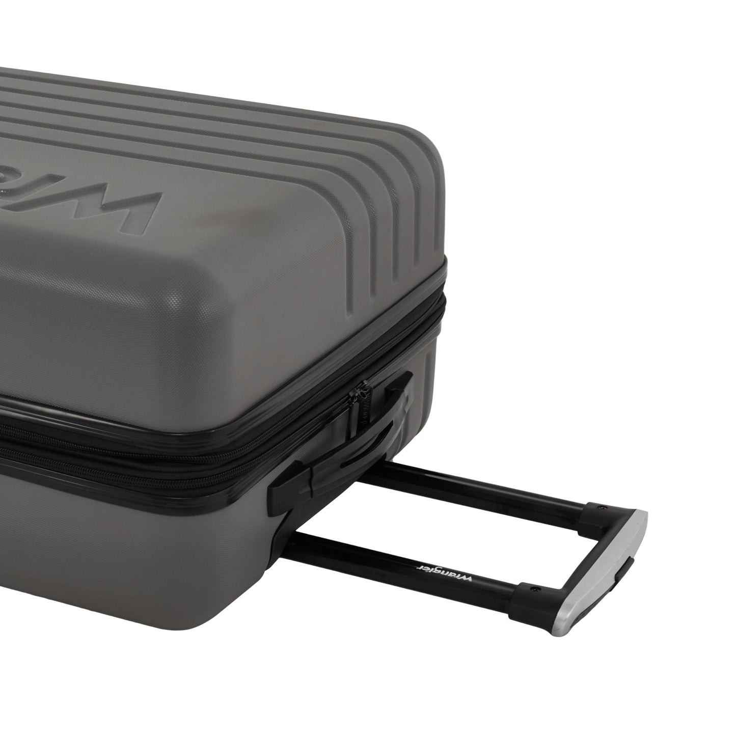 Wrangler 3-Piece Luggage Set in Granite Gray