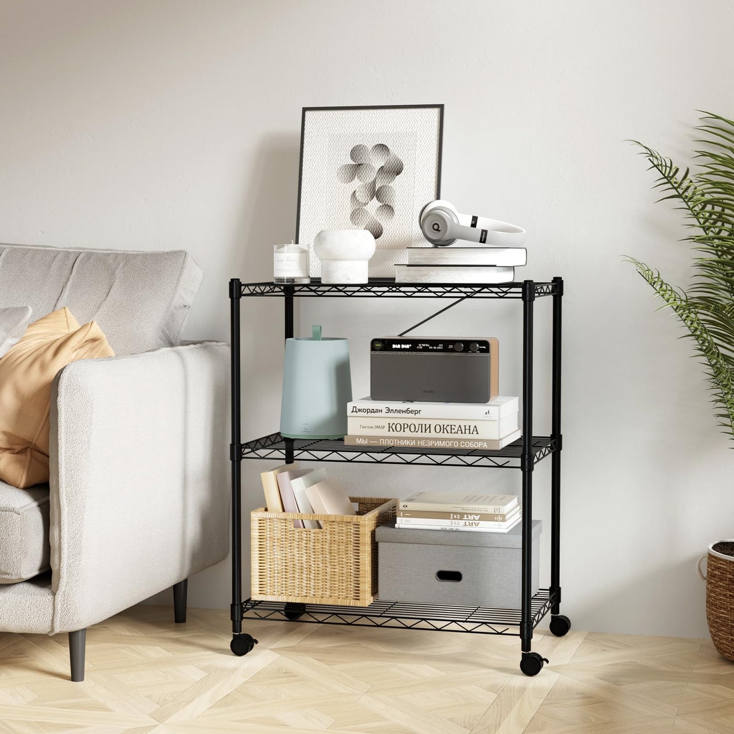 3-Tier Heavy Duty Storage Shelves by HealSmart