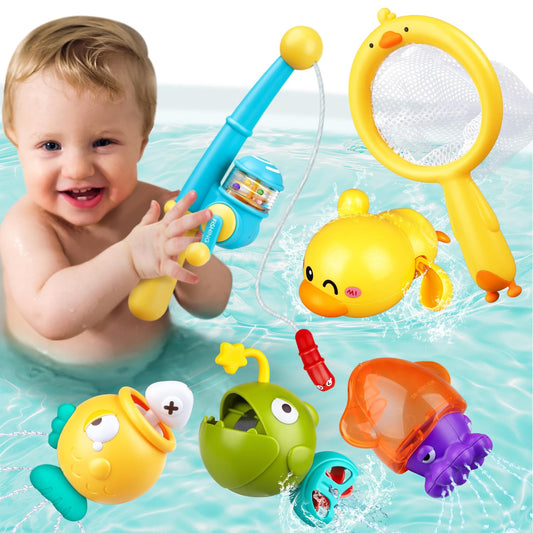 Magnetic Fishing Bath Toys for Toddlers 1-3