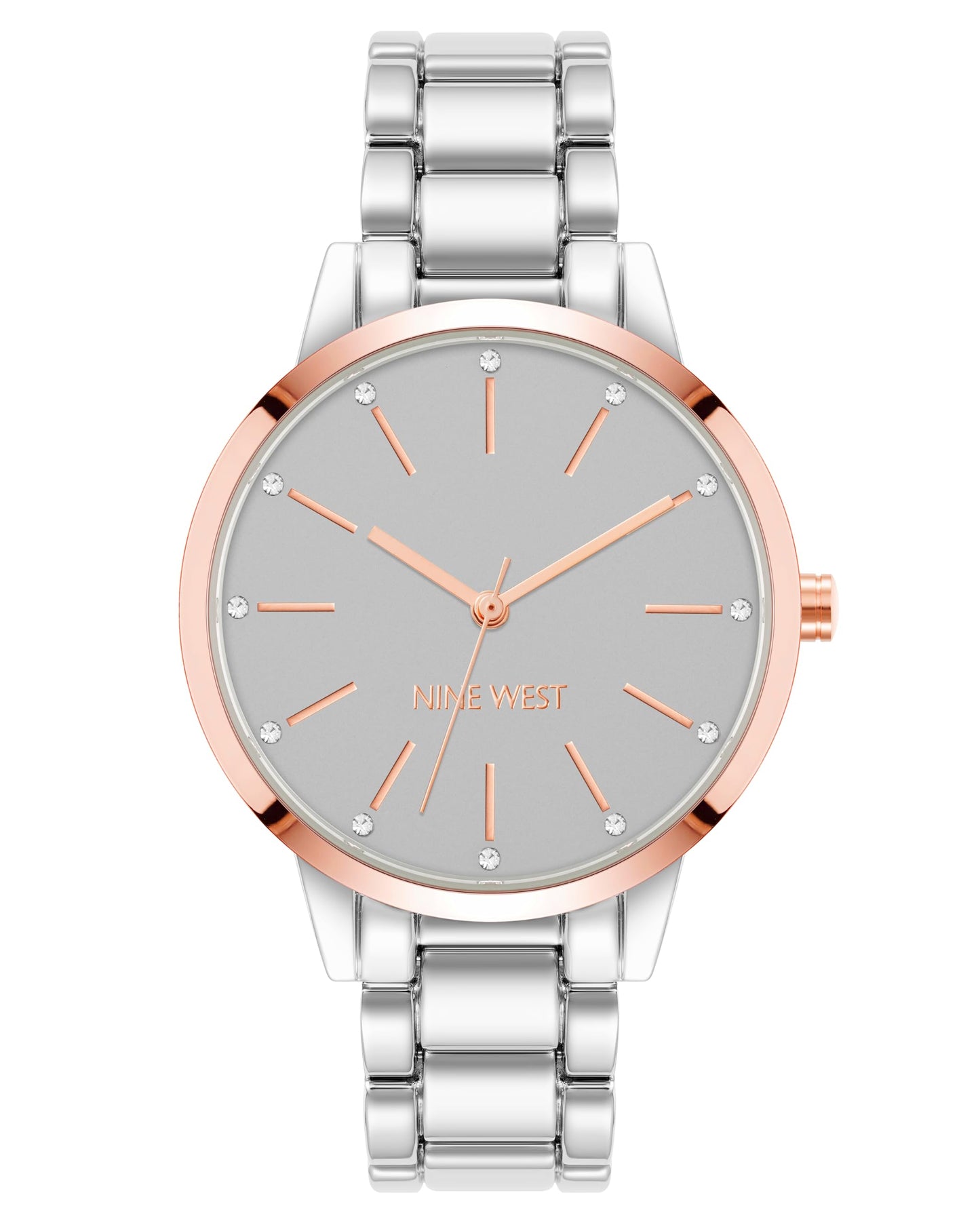 Nine West Crystal Accented Women's Bracelet Watch