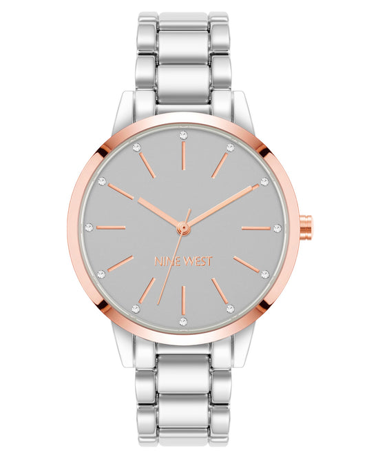 Nine West Crystal Accented Women's Bracelet Watch