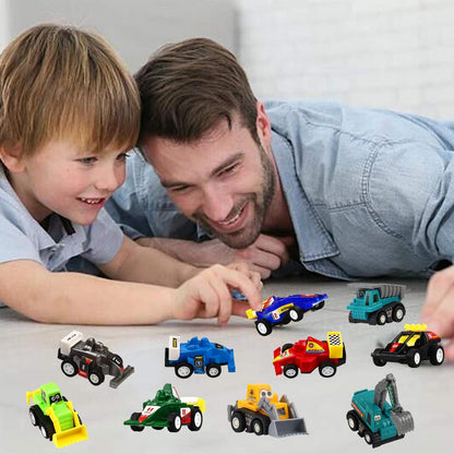 20 Pcs Mini Truck & Race Car Toy Set