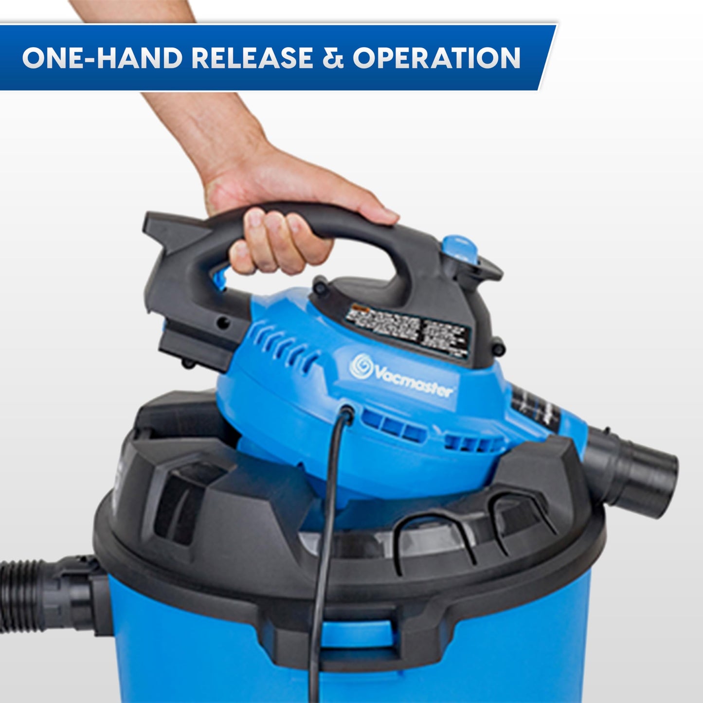 Vacmaster 12-Gallon Wet/Dry Vacuum with Blower