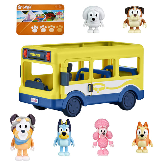 Bluey Bus with 2.5-3 Inch Figures Set