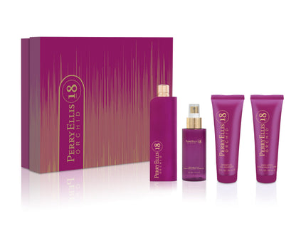 Perry Ellis 18 Orchid Women's Gift Set 4-Piece