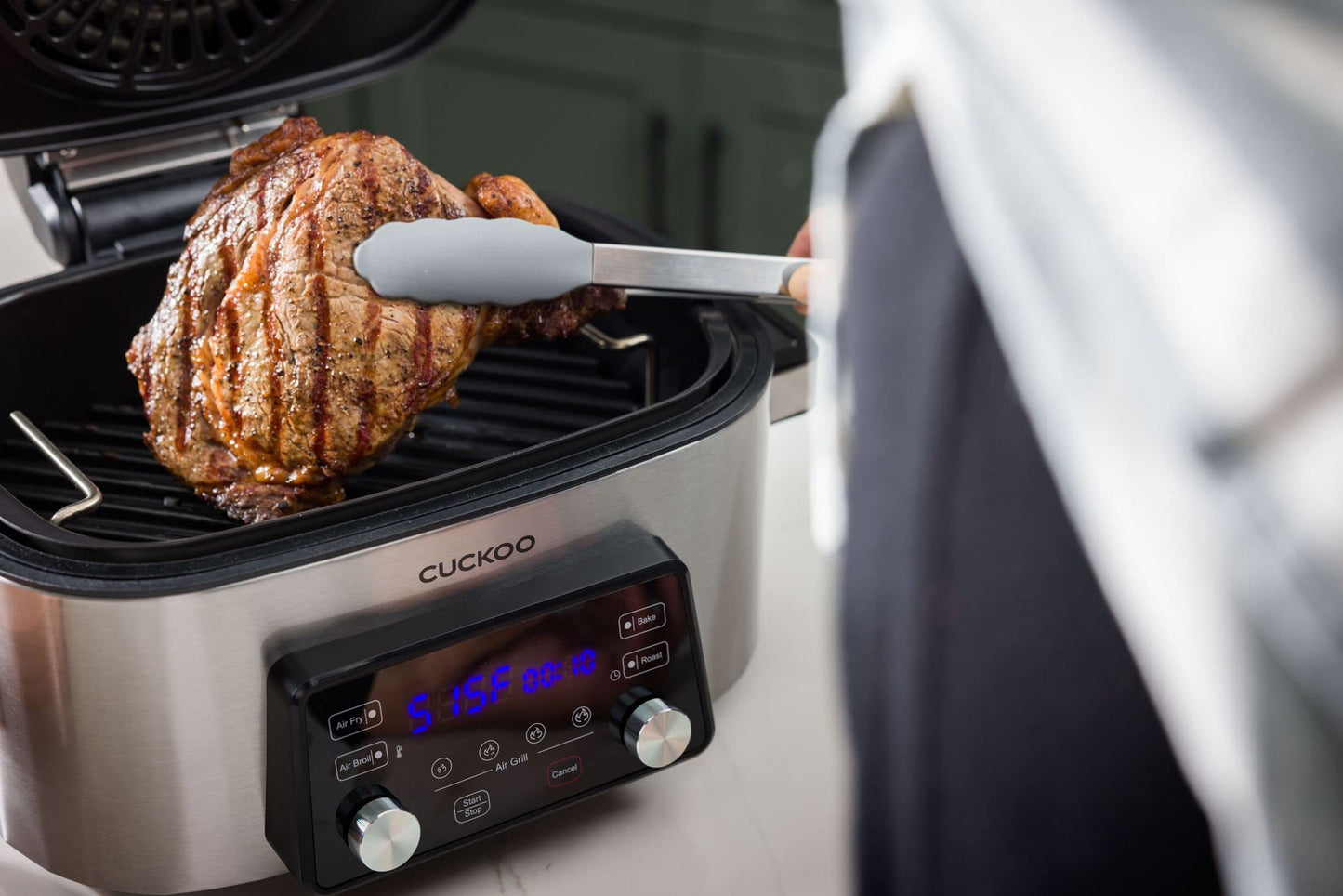 CUCKOO Air Grill with Recipe Book & Accessories