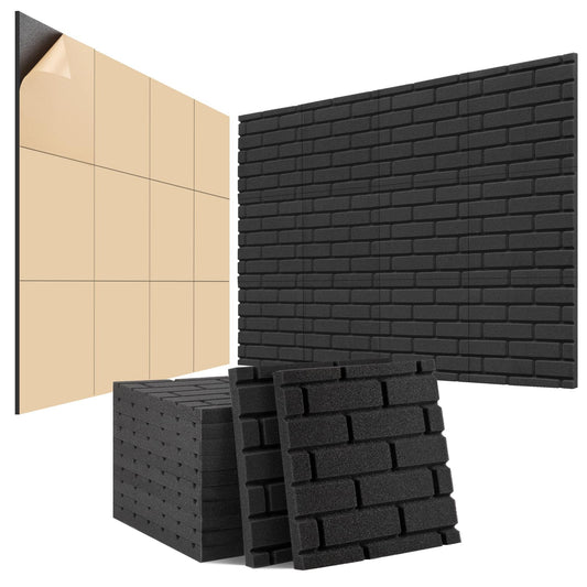 Kuchoow Soundproof Foam Panels for Echo Reduction