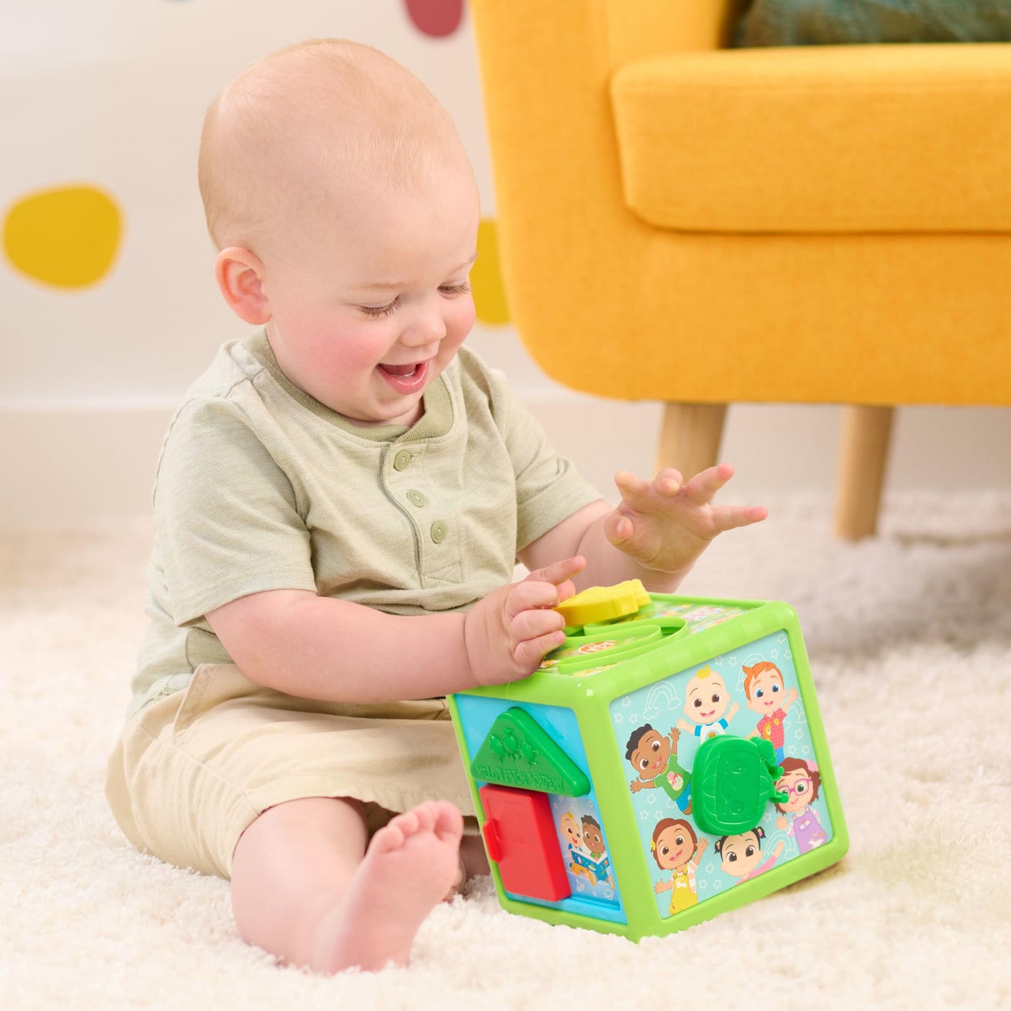Just Play CoComelon Busy Block Activity Cube