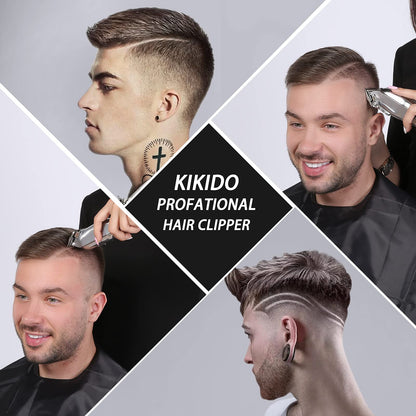 KIKIDO Cordless Hair Clippers for Men