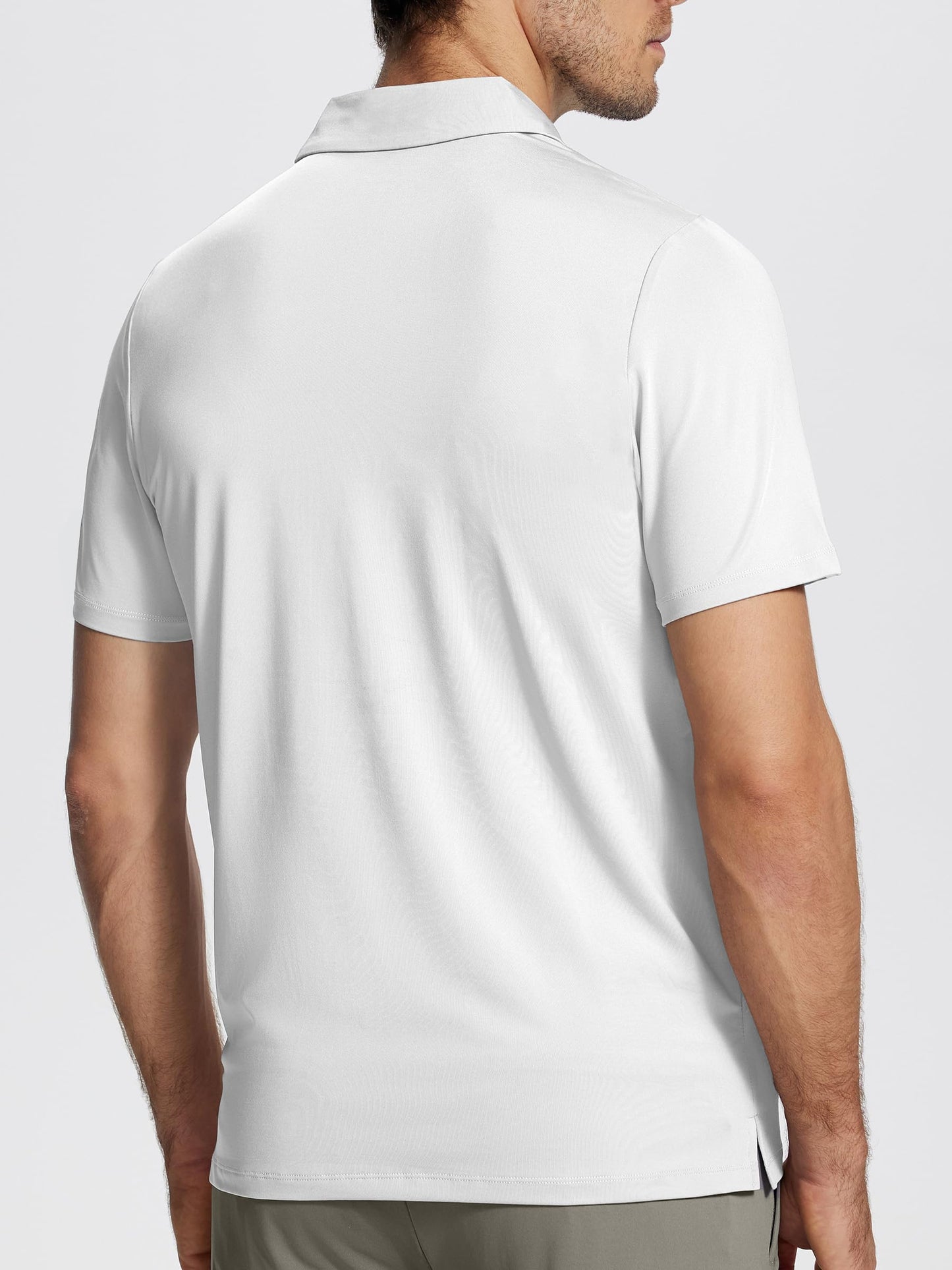 Mens Lightweight Quick Dry Golf Polo Shirt