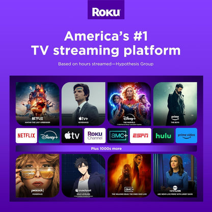75-Inch Roku 4K QLED Smart TV with Remote