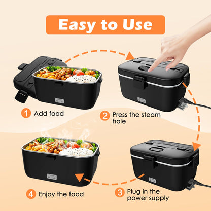 Electric Lunch Box Food Warmer 1.8L COZYEXPERT