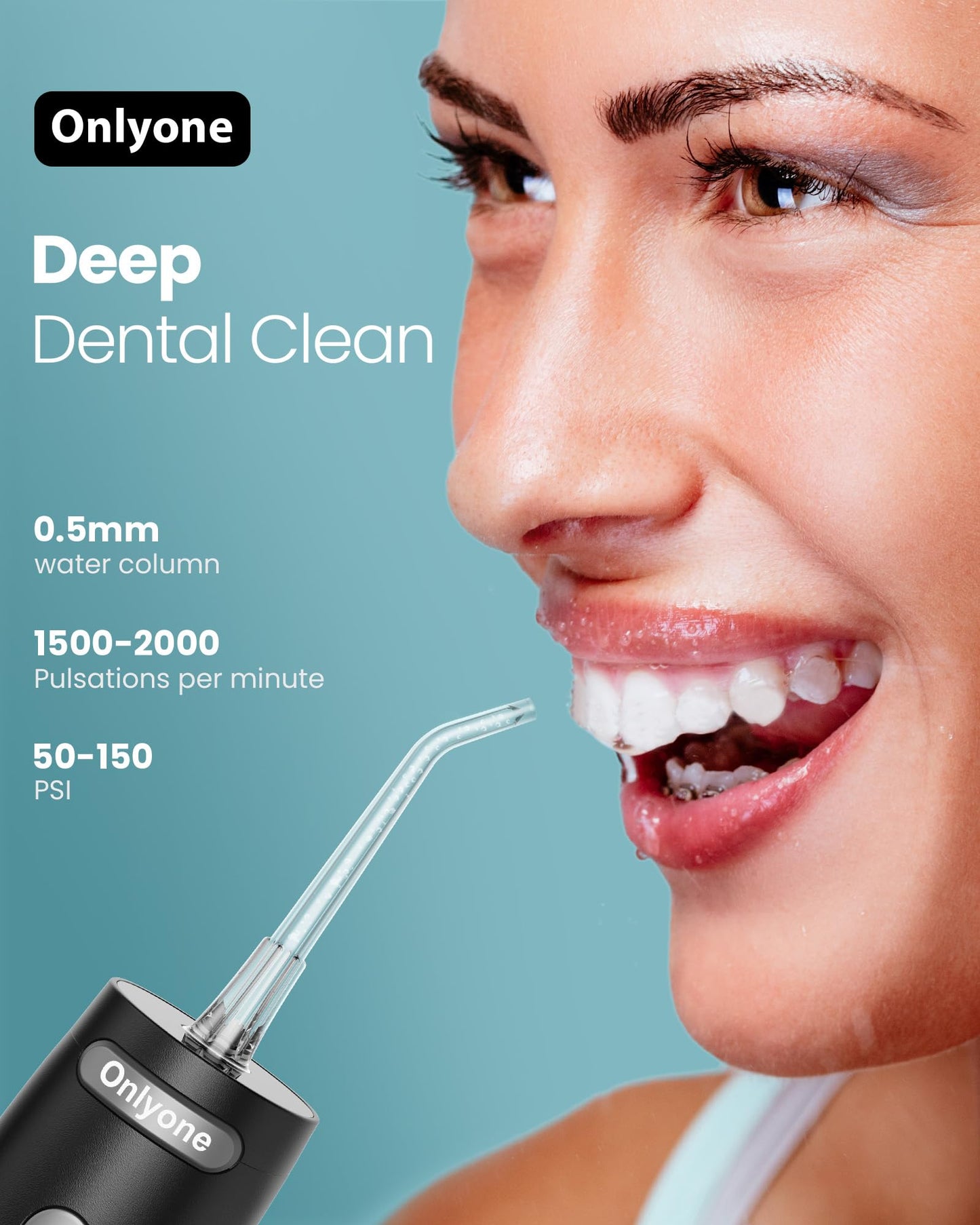 Portable Rechargeable Dental Water Flosser