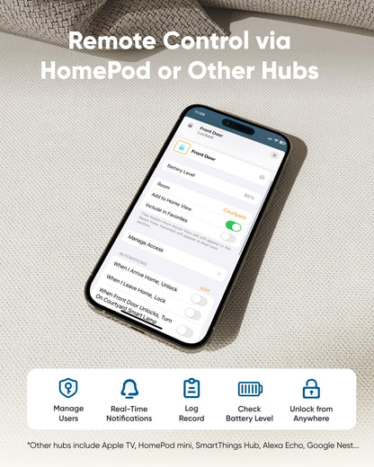 eufy Smart Lock, Keyless Entry Wi-Fi Deadbolt