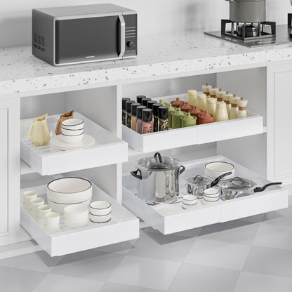 Expandable Under Cabinet Pot and Pan Organizer