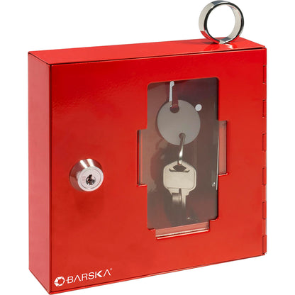 BARSKA Small Breakable Emergency Key Box, Red