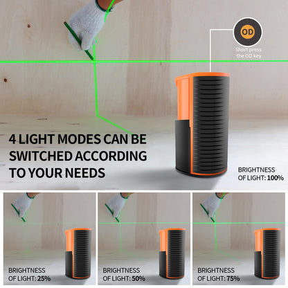 Green Cross100Ft Self-Leveling Lazer Level