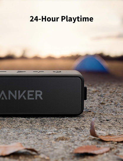 Anker Soundcore 2 Bluetooth Speaker with IPX7 Waterproof