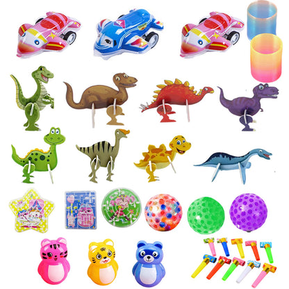 PongPengfir 120pcs Party Favors for kids, Goodie Bag Stuffers for Kids Treasure Box Prizes Figette Toys Pinata Stocking Stufferr Birthday Party Supplies for Kids 4-8-12