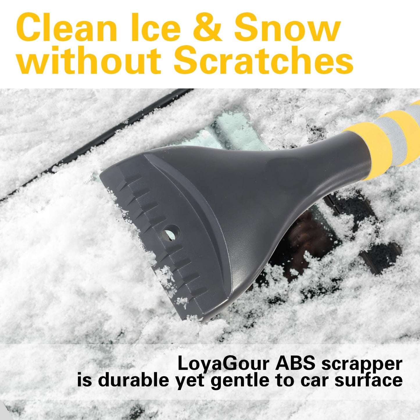 Snow Brush and Ice Scraper for Car