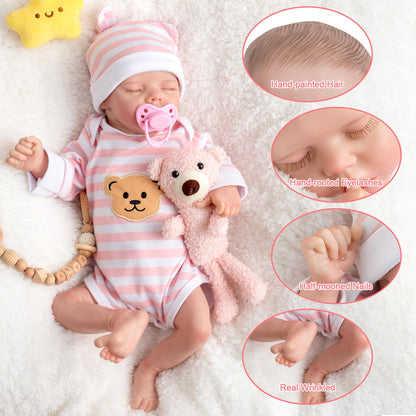 18 Inch Lifelike Reborn Baby Doll for Kids