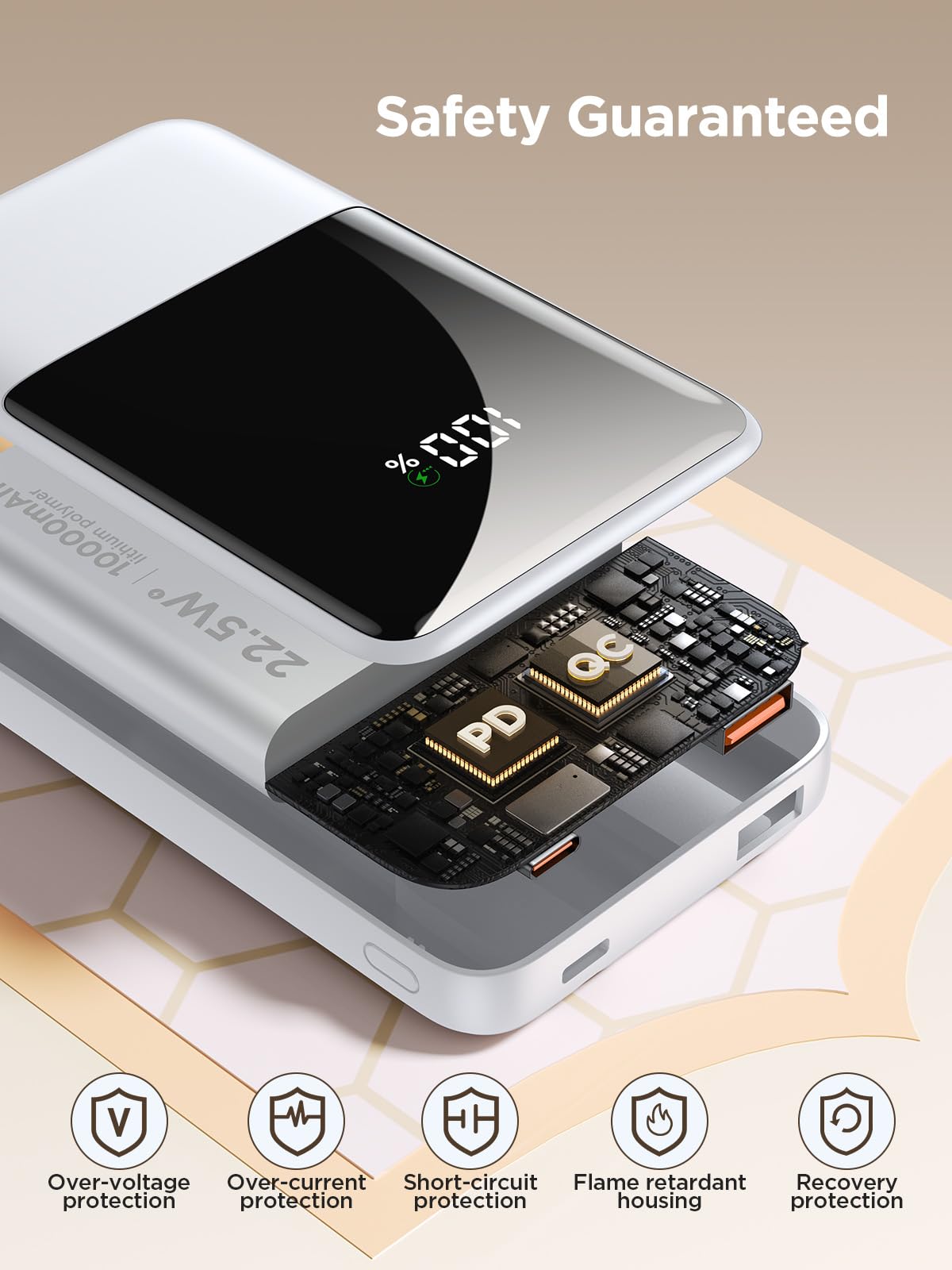 Aioneus 10000mAh Fast Charging Power Bank