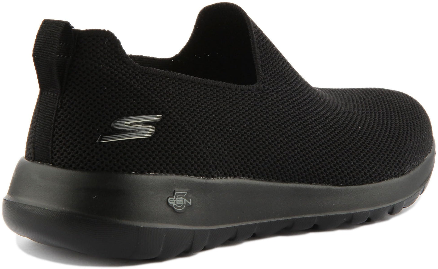 Skechers Men's Go Walk Max-Athletic Air Mesh Slip on Walkking Shoe Sneaker,Black/Black/Black,9.5 M US