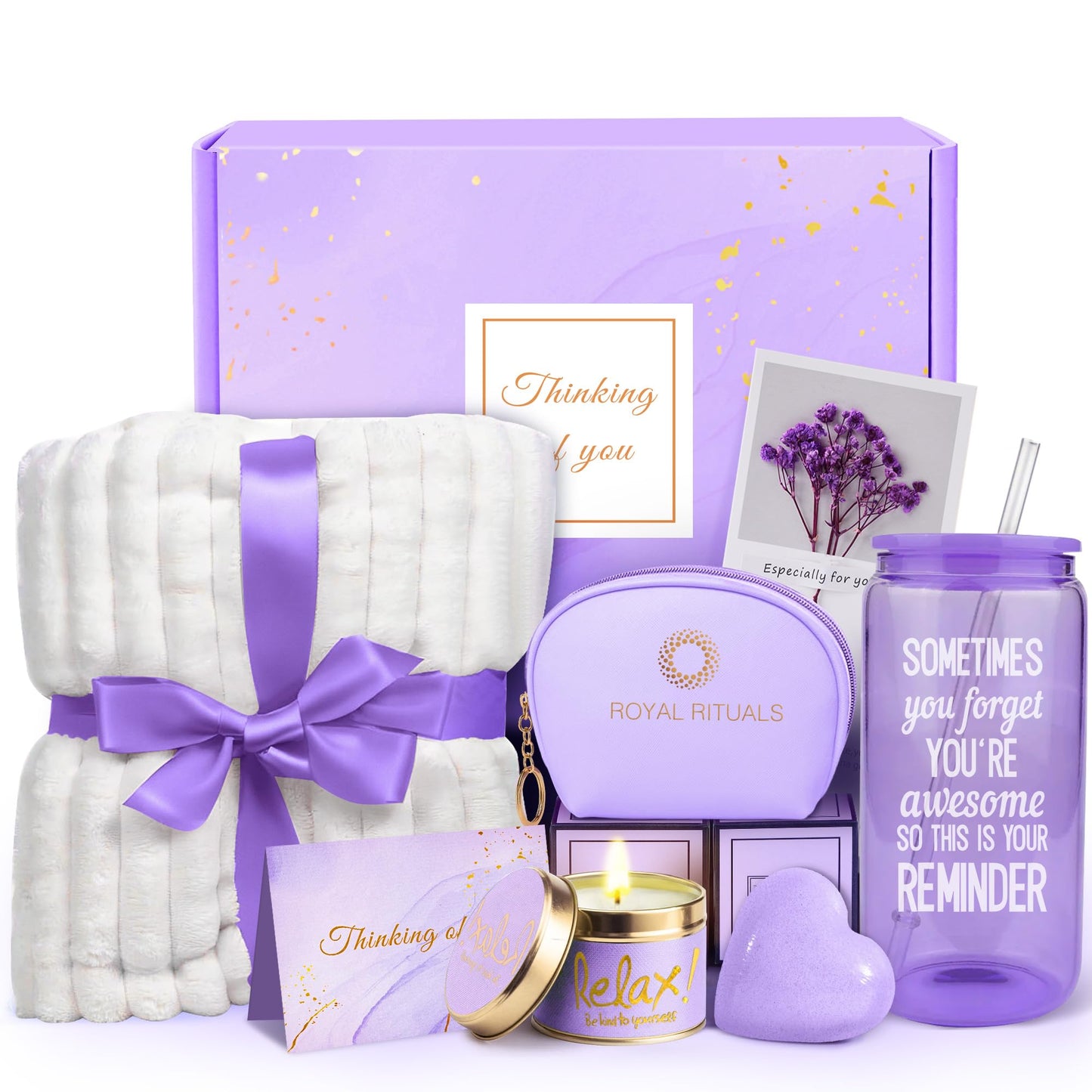 Spa Gift Basket for Women by MADDIFY