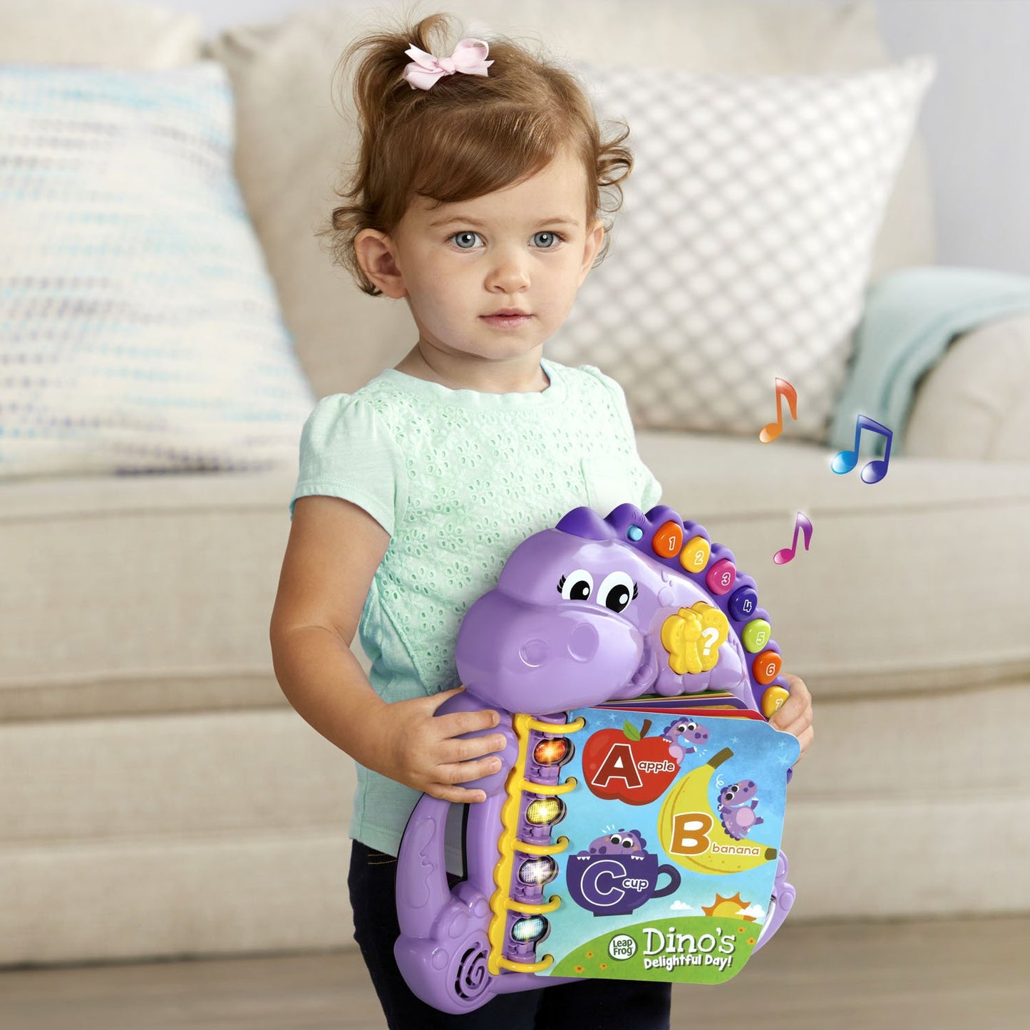 LeapFrog Dino's Delightful Day Alphabet Book