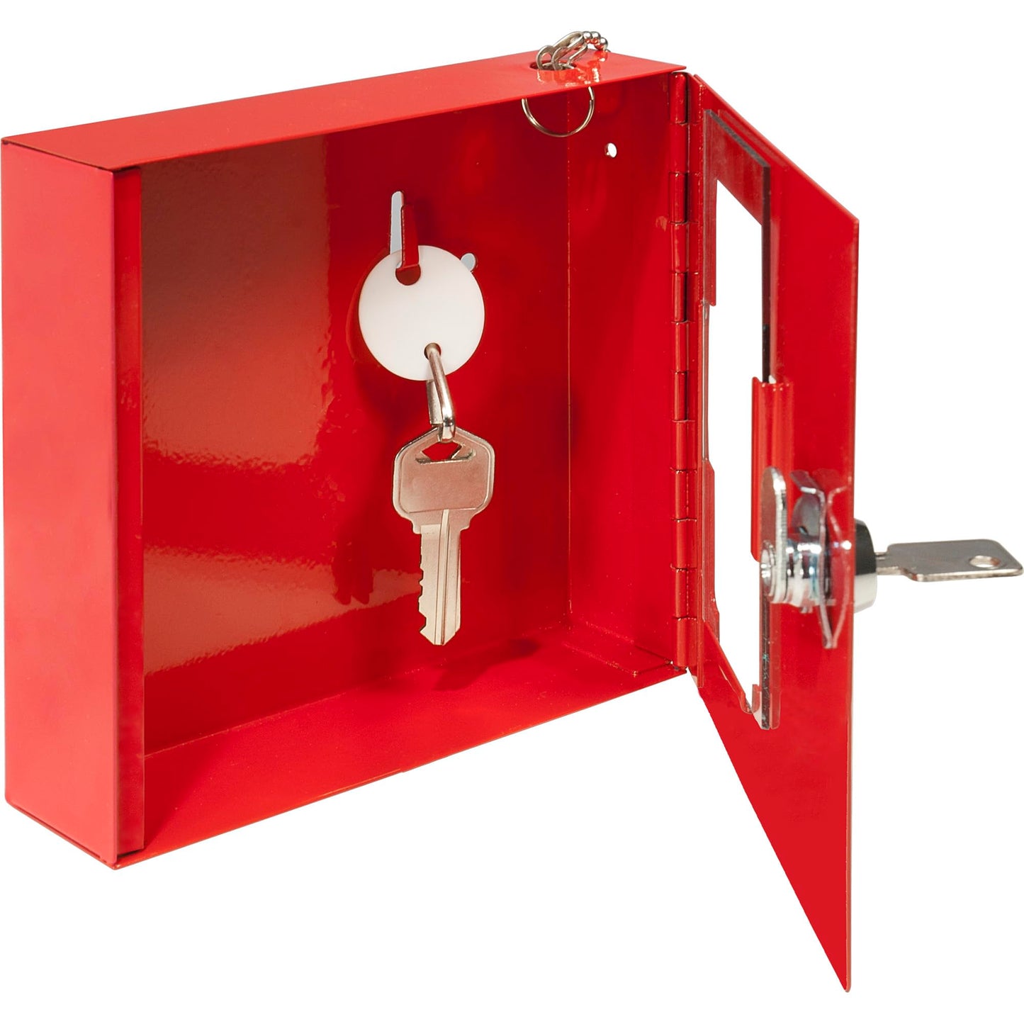 BARSKA Small Breakable Emergency Key Box, Red