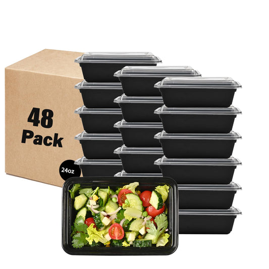 48 Pack LOKATSE HOME Meal Prep Containers
