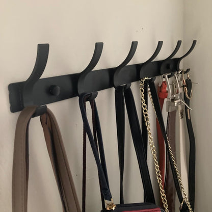 Wall Mount Coat Rack with Hooks by Lofekea