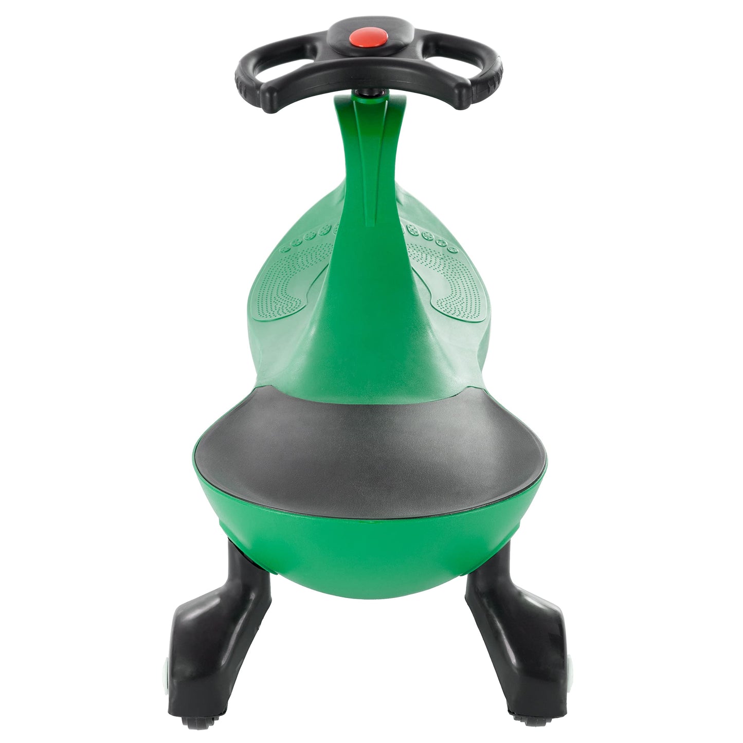 Wiggle Car Ride on Toy - No Batteries, Gears, or Pedals - Just Twist, Swivel, and Go - Outdoor Ride on for Kids 3 Years and Up by Lil' Rider (Green), Large