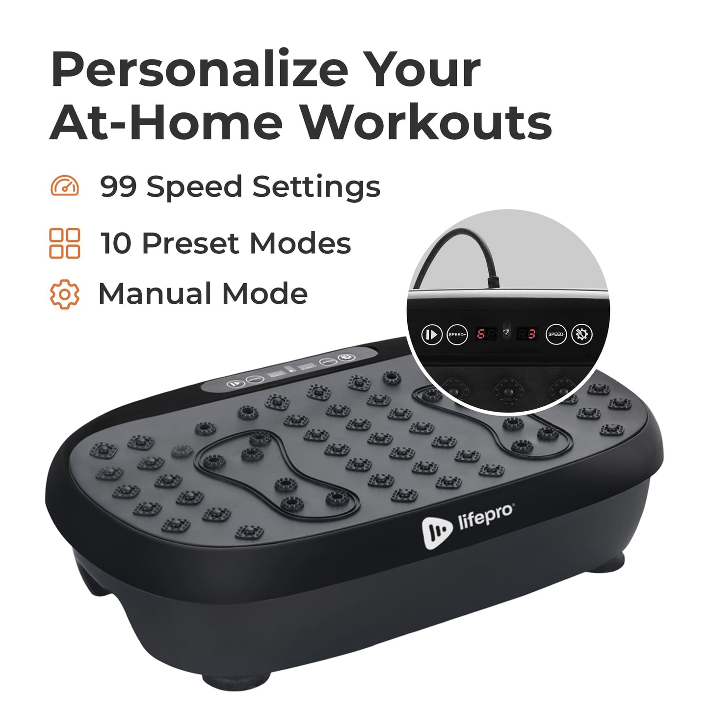 LifePro Vibration Plate for Muscle Toning & Recovery