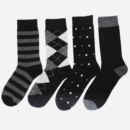 Mens Dress Socks 10-13 Cotton Crew Socks