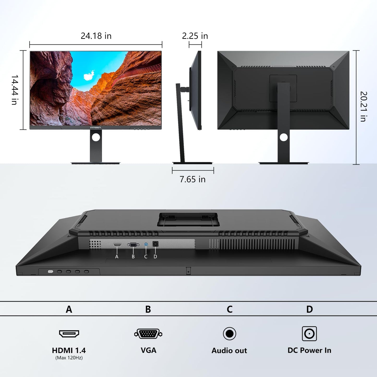 27" INNOCN 120Hz FHD Gaming Monitor