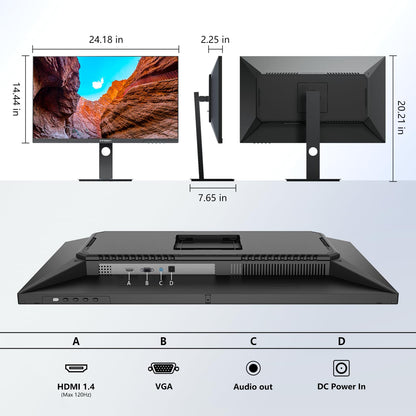 27" INNOCN 120Hz FHD Gaming Monitor