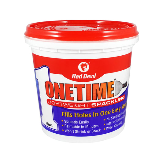 Red Devil Lightweight Spackling 1 Quart - USA Made