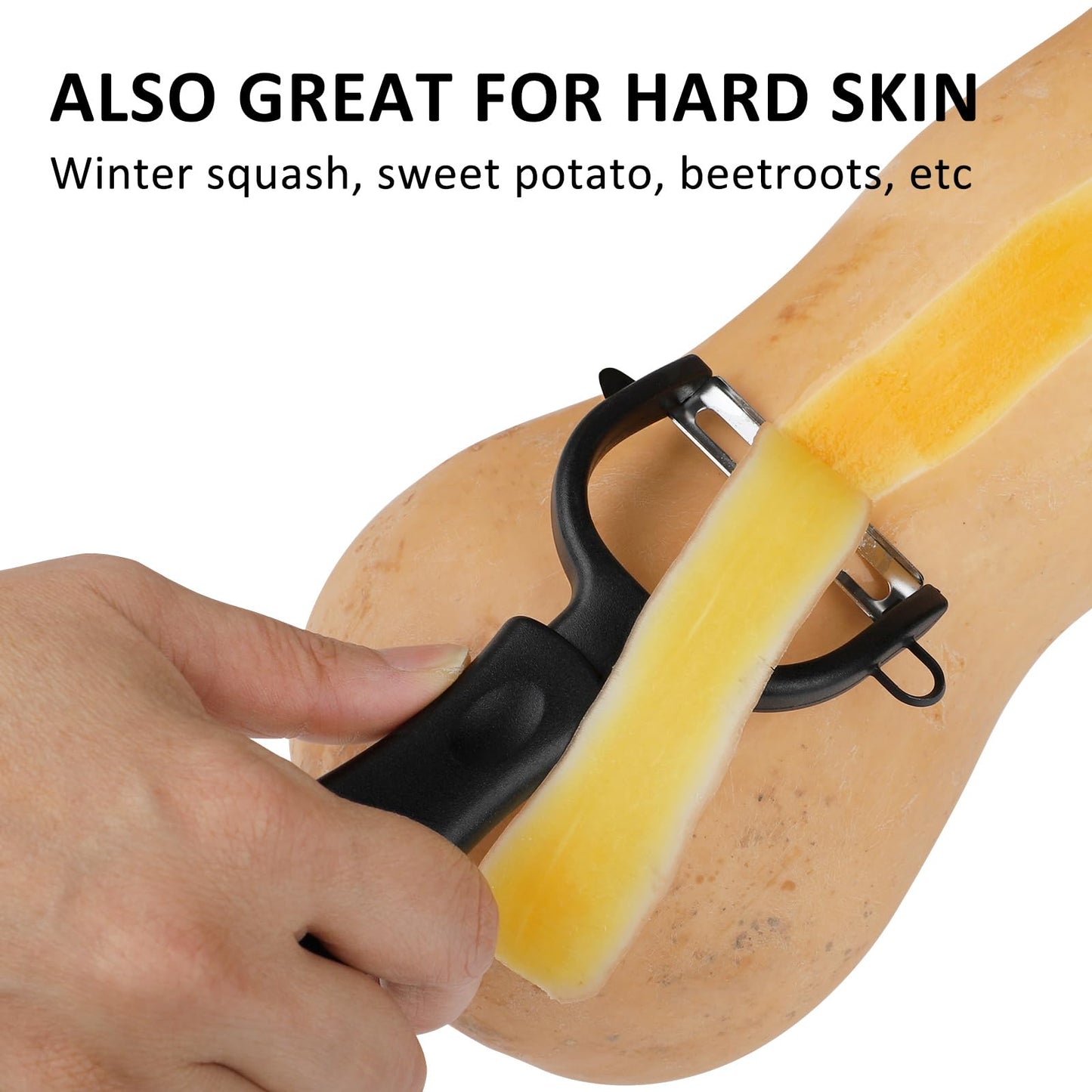 Vegetable Peeler 3-Pack with Long Handle