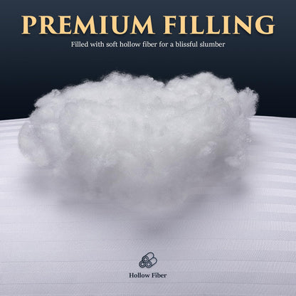 zibroges Bed Pillows for Sleeping, Hotel Quality Pillows 48x66cm