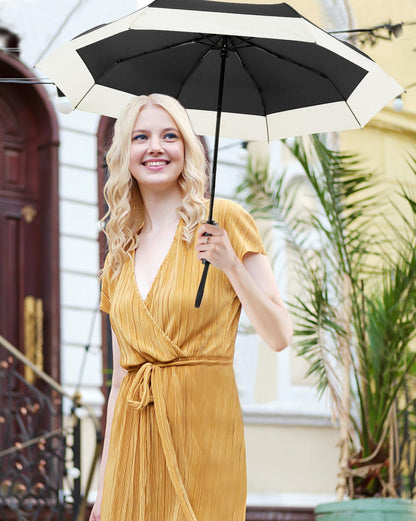 LEAGERA Compact Travel Umbrella for Women