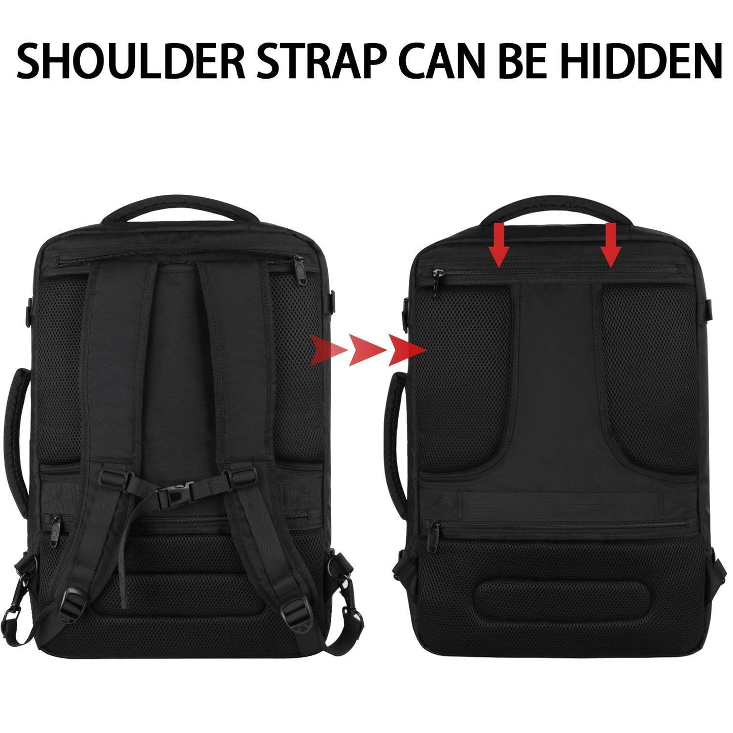 40L Expandable Travel Backpack by Vancropak