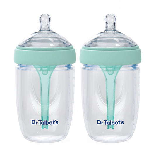 2-Pack Dr. Talbot's Anti-Colic Baby Bottles