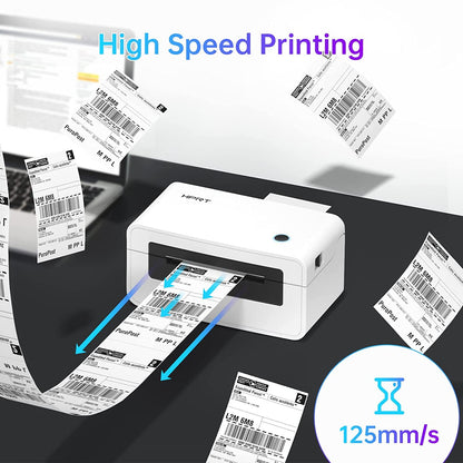 iDPRT Professional Shipping Label Printer - 150mm/s 4x6 Desktop Thermal Label Printer for Shipping Packages, Small Business, USPS, FedEx, Shopify, Etsy, Amazon, Ebay