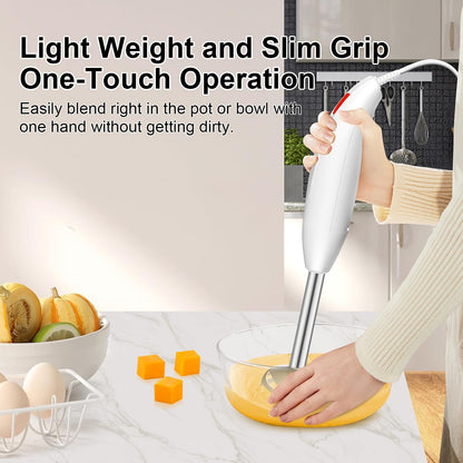 AQUOX 4-in-1 Handheld Immersion Blender Set
