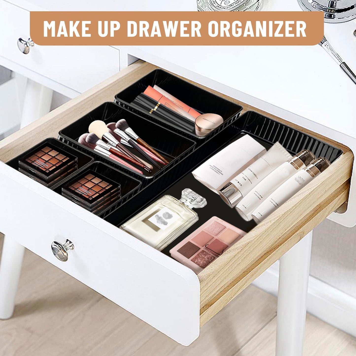 MOSA BEAR 6-Piece Drawer Organizer Set