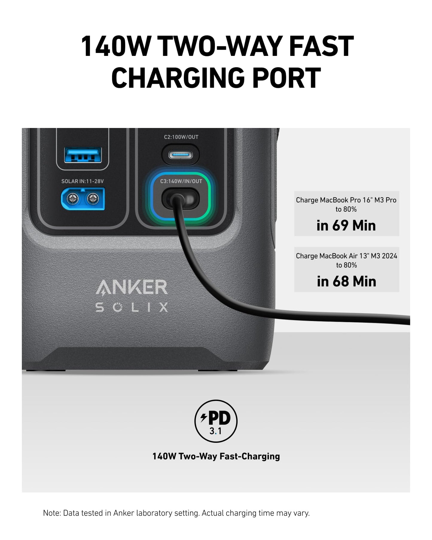 Anker 60,000mAh Portable Power Station for Outdoors