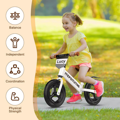 12" Toddler Balance Bike for Ages 2-5
